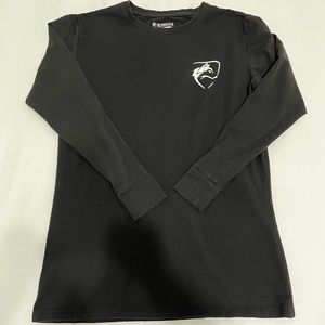 Black medium long sleeve Alphalete tshirt